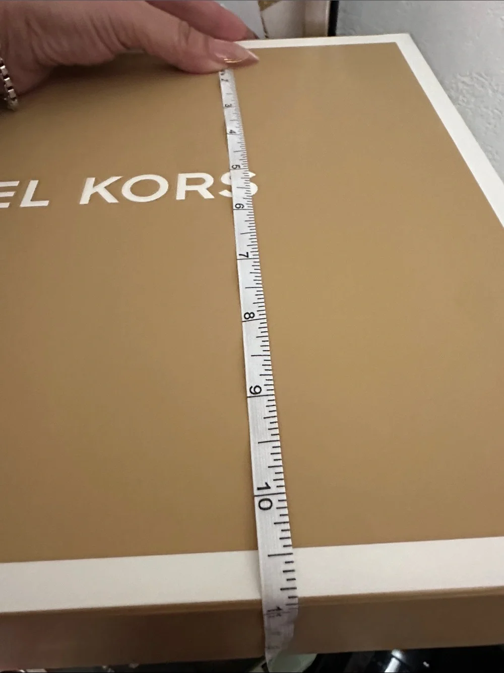 Michael Kors Beige Logo Gift Box